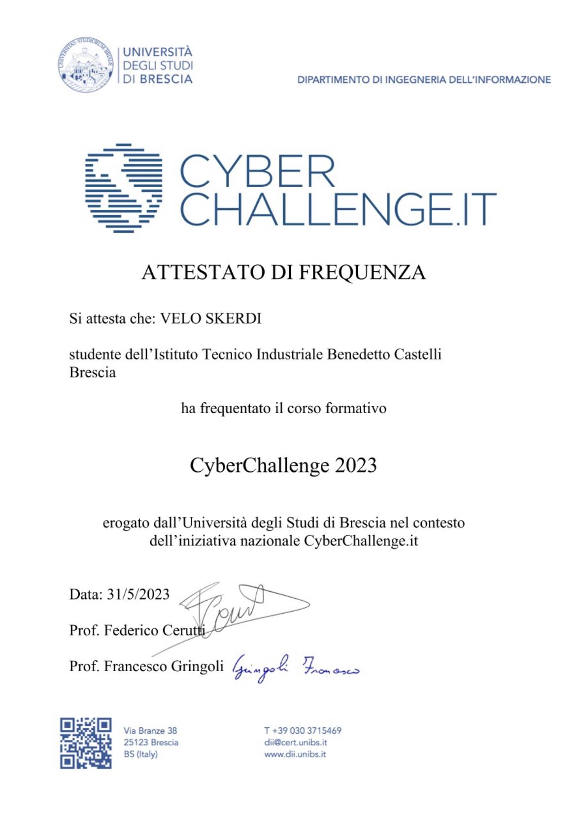 CyberChallenge 2023