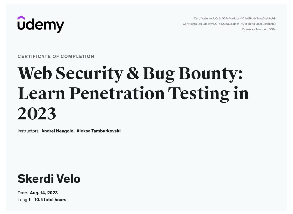 Web Security & Bug Bounty: Learn Penetration Testing